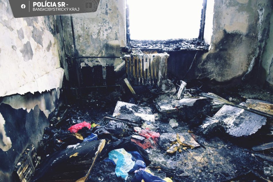 Ilustračný obrázok k článku Nové INFO o požiari bytu v Detve: VYPUKNÚŤ mal v detskej izbe, FOTO