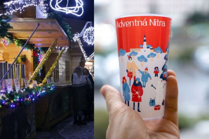 Ilustračný obrázok k článku Novinka na vianočných trhoch v Nitre: Mesto dalo vyrobiť poháre s vlastnou grafikou