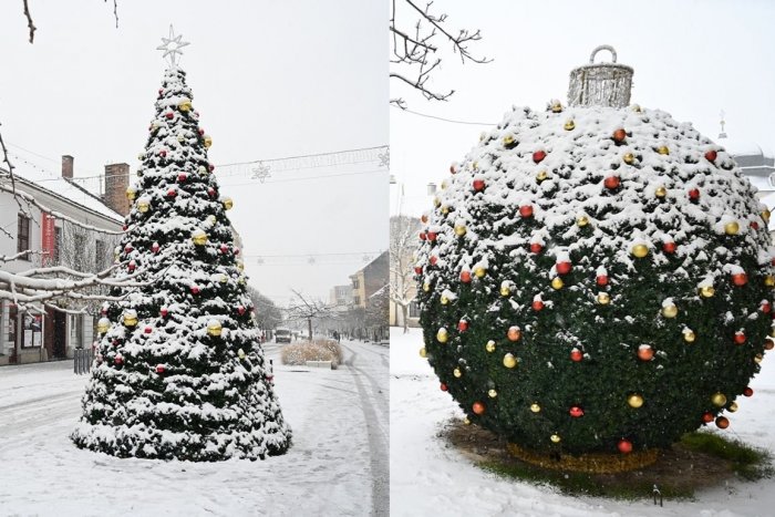 Ilustračný obrázok k článku Zima v Trnave: Mesto pokryla Mikulášska snehová nádielka, FOTO
