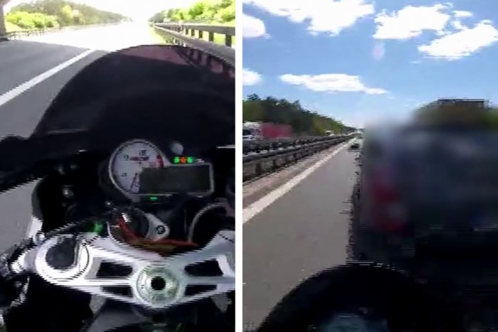 Ilustračný obrázok k článku VIDEO, ktoré by malo slúžiť ako výstraha! Motorkár vrazil do auta, trielil takmer 300 km/h