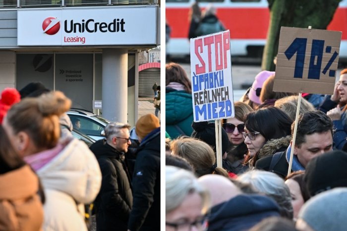 Ilustračný obrázok k článku Zamestnanci UniCredit Bank vstúpili do ŠTRAJKU: Inštitúcia sa snaží UPOKOJIŤ klientov
