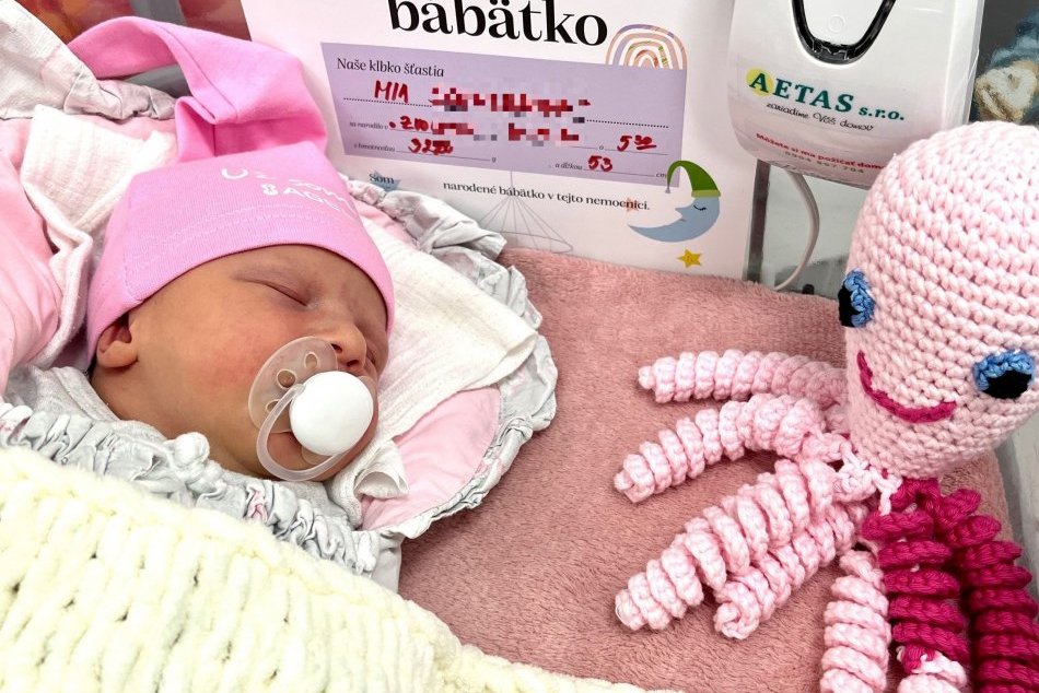 Ilustračný obrázok k článku Mia je TISÍCIM bábätkom v nemocnici: Mamička Janka opísala svoj pôrodný PRÍBEH, FOTO