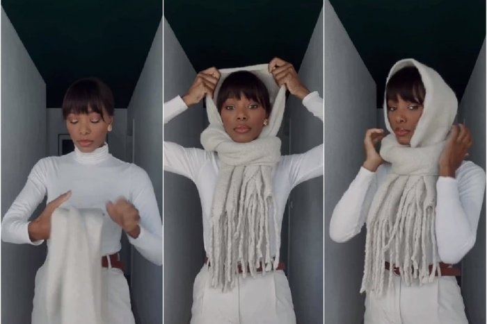 Ilustračný obrázok k článku Dámy, aj v zime budete JEDINEČNÉ: Zo šálu urobte ČIAPKU a očaríte každého!