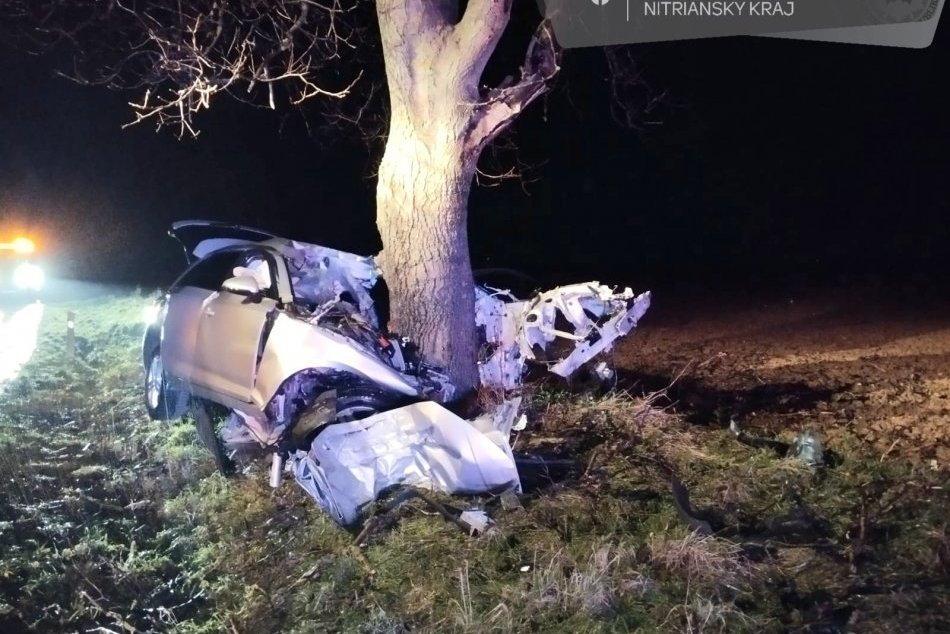 Ilustračný obrázok k článku Tragická nehoda pri Beladiciach: Náraz do stromu neprežil mladý vodič, mal len 22 rokov