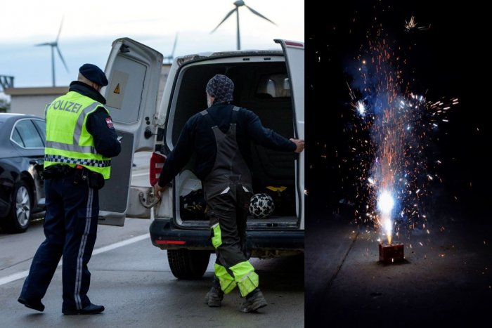 Ilustračný obrázok k článku Na hraniciach chytili štyroch Slovákov: V aute mali takmer 200 KÍL nelegálnej pyrotechniky