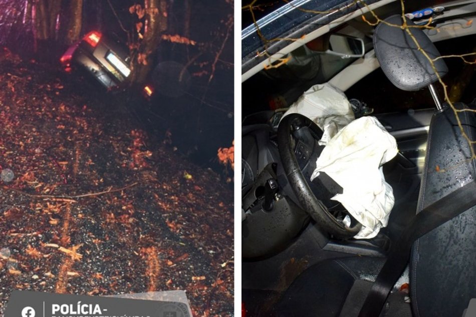Ilustračný obrázok k článku VÁŽNA nehoda na strednom Slovensku: Vodič to s autom vpálil do stromu, FOTO