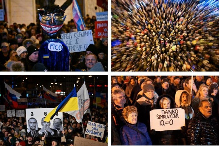 Ilustračný obrázok k článku FOTO: Na protest v Bratislave prišlo okolo 27-tisíc ľudí, pridal sa aj Paríž, Brno i Krakov