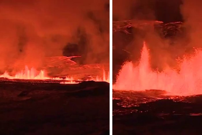 Ilustračný obrázok k článku ZÁBERY ako z PEKLA: Ďalšia erupcia na Islande! Z obrovskej trhliny vyteká žeravá LÁVA