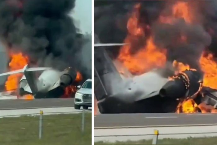 Ilustračný obrázok k článku ZÁBERY, ktoré naháňajú hrôzu: Lietadlu na Floride zlyhali motory, ZRÚTILO sa na diaľnicu