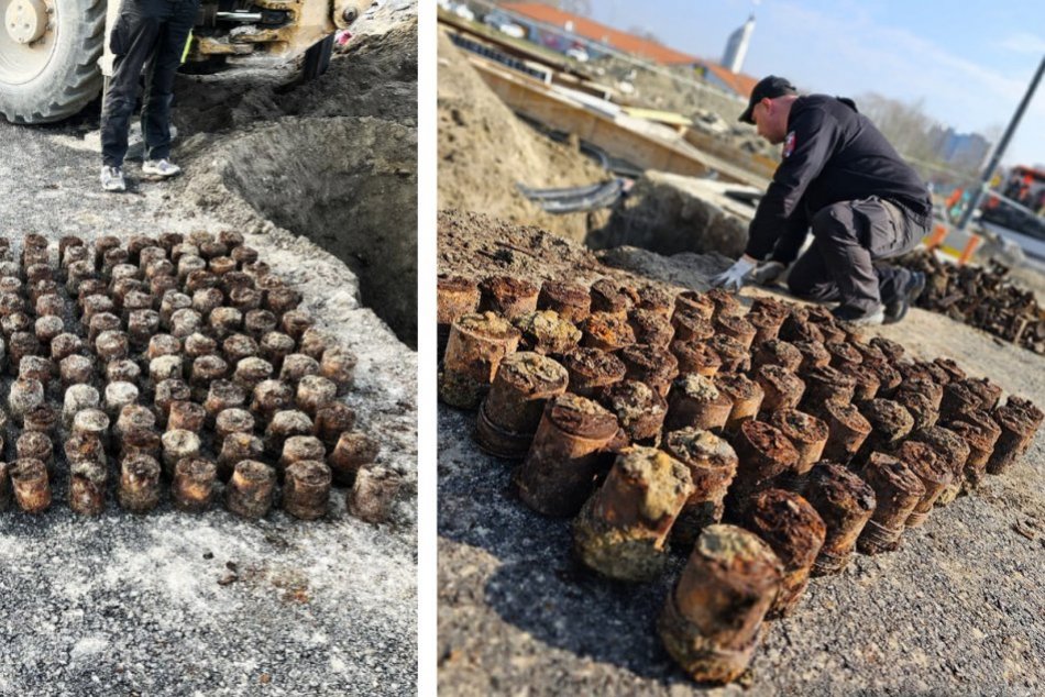 Ilustračný obrázok k článku Nebezpečné PREKVAPENIE: V Petržalke našli STOVKY mín z 2. svetovej vojny