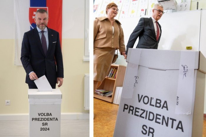 Ilustračný obrázok k článku FOTO: Korčok vyzval ľudí voliť, Pellegrini očakáva EXTRÉMNE TESNÉ výsledky