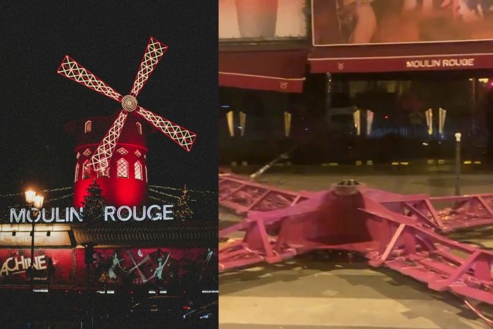 Ilustračný obrázok k článku Paríž prišiel o svoju IKONU: Zrútila sa vrtuľa legendárneho mlyna na Moulin Rouge