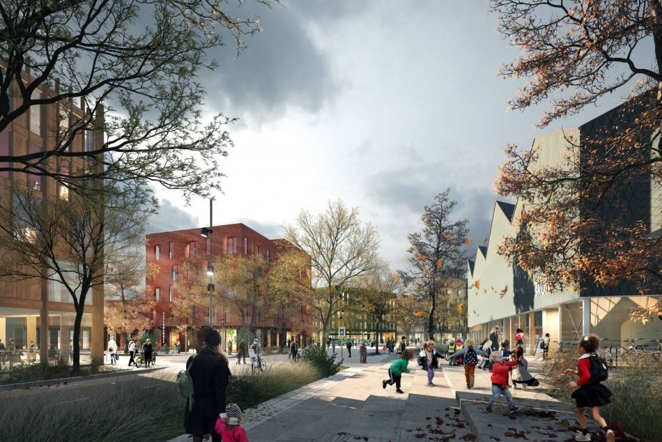 Ilustračný obrázok k článku Moderné bývanie aj centrálny park: Takto by mohla vyzerať nová Štvrť v Trnave