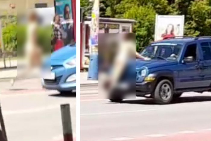 Ilustračný obrázok k článku V Prešove za bieleho dňa pobehovala NAHÁ žena! Vrhala sa na idúce autá, VIDEO