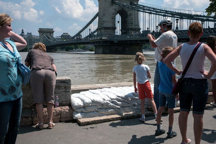 Ilustračný obrázok k článku Blíži sa záplavová vlna na Dunaji: V pozore sú už aj Maďari