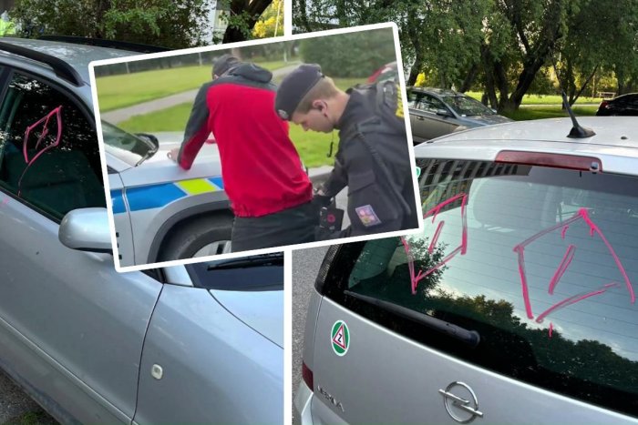 Ilustračný obrázok k článku Najprv vyhrážky ZABITÍM, potom vandalizmus: Muž pokreslil KOSOŠTVORCAMI 92 áut, VIDEO