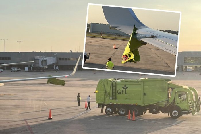 Ilustračný obrázok k článku Takmer 150 pasažierov zažilo pred odletom ŠOK: Do Boeingu NARAZILI smetiari!