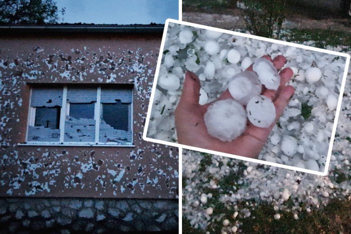 Ilustračný obrázok k článku Chorvátskom sa prehnala BRUTÁLNA búrka: Z neba padali GIGANTICKÉ krúpy, FOTO