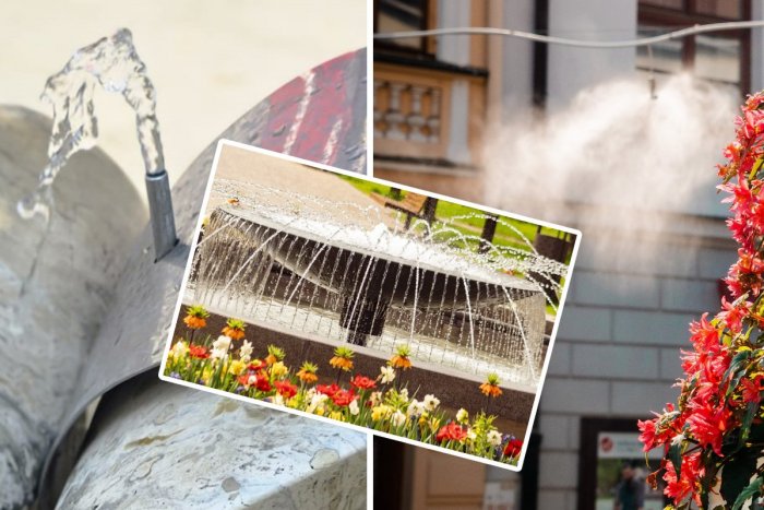 Ilustračný obrázok k článku Ako bojovať s HORÚČAVAMI? V Trnave vám pomôžu kúpaliská, hmlové trysky aj pitné fontánky