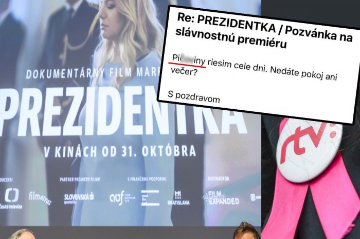 Ilustračný obrázok k článku STVR pozvali na premietanie filmu Prezidentka: Zamestnanec vraj  P**Y rieši celé dni!