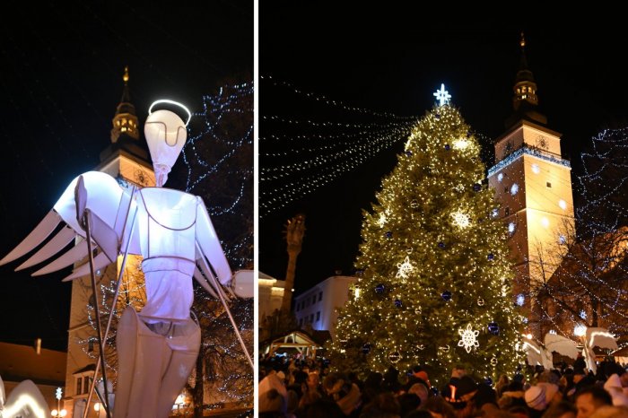 Ilustračný obrázok k článku Adventné trhy v Trnave sú tu! Odštartovali anjelským pochodom a rozsvietením stromčeka, FOTO