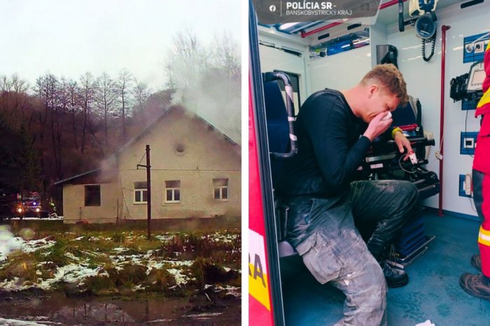 Ilustračný obrázok k článku Dopravní policajti v úlohe hasičov: Boj s POŽIAROM dostal jedného do nemocnice, FOTO