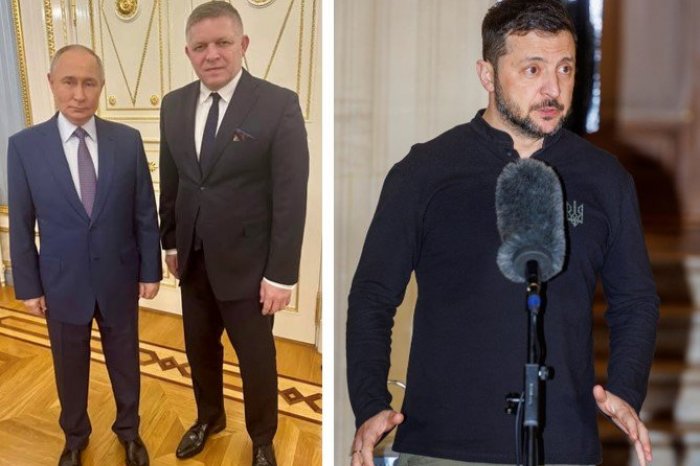 Ilustračný obrázok k článku Zelenskyj o Ficovi: Kompenzáciu pre Slovákov NECHCEL! A nechce spolupracovať s EK