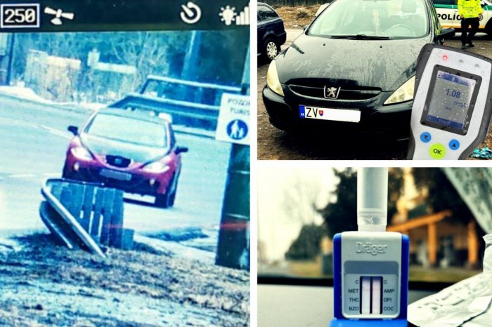 Ilustračný obrázok k článku Trojica vodičov má PROBLÉM: Dôvodmi sú rýchlosť, alkohol aj drogy, FOTO