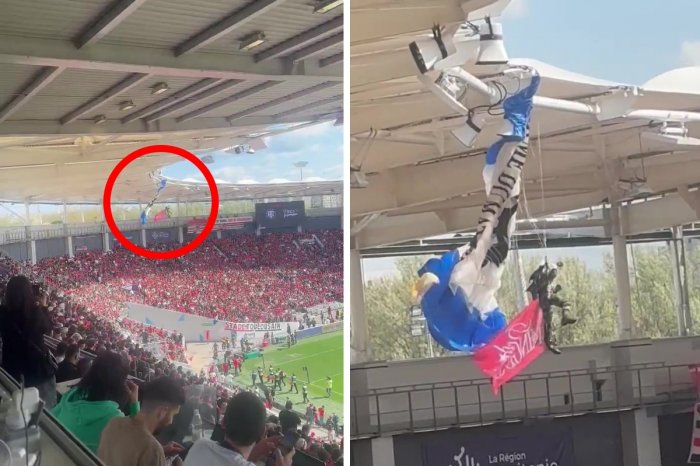 Ilustračný obrázok k článku DRÁMA počas zápasu: Parašutista sa zachytil o strechu, visel v 15-metrovej výške