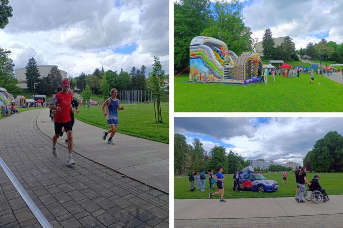 Ilustračný obrázok k článku Bežci a vozíčkari sa spojili pre DOBRÚ vec: TOP výkony v parku dosiahli Ján a Martina, FOTO