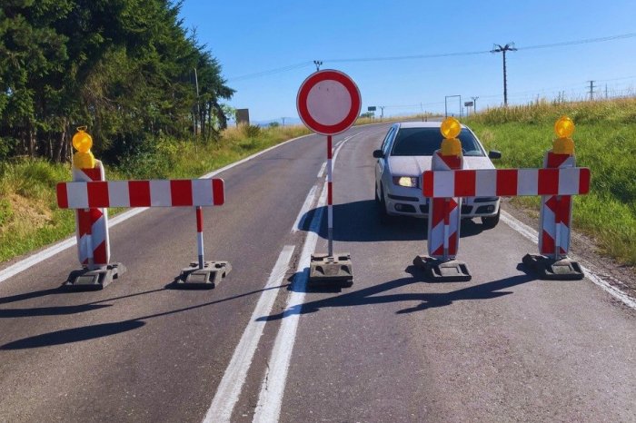 Ilustračný obrázok k článku Na strednom Slovensku UZAVRELI cestu I. triedy: OBMEDZENIA potrvajú celé mesiace, FOTO