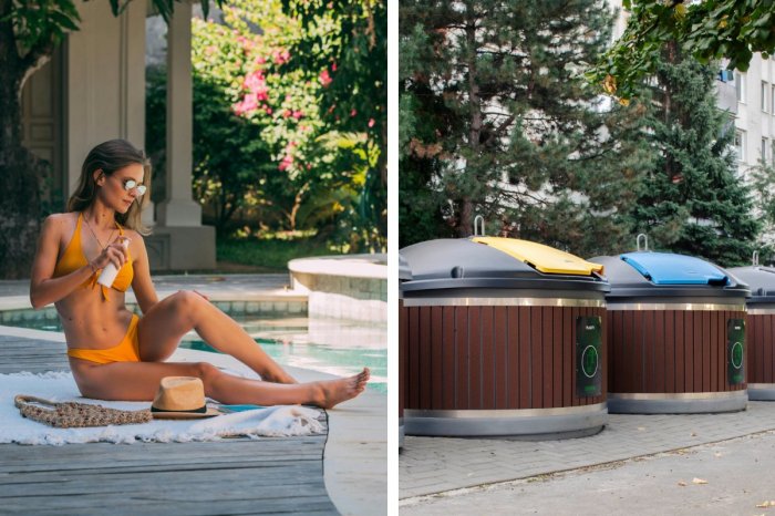 Ilustračný obrázok k článku Ako triediť OBALY od opaľovacích prípravkov? Mesto Nitra RADÍ! Takto už CHYBU neurobíte