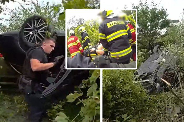 Ilustračný obrázok k článku Luxusné auto skončilo PREVRÁTENÉ v záhrade! Polícia zverejnila dramatické VIDEO