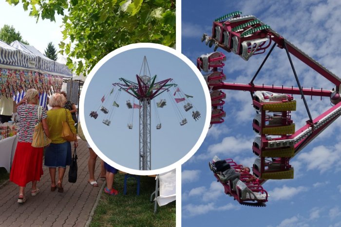 Ilustračný obrázok k článku Kolotoče aj stánky: Zábavu na Klokočinskom jarmoku ľuďom neprekazilo ani počasie, FOTO