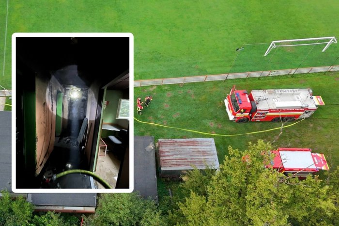 Ilustračný obrázok k článku Slovenský futbal poznačila DRÁMA: Pred zápasom začali HORIEŤ šatne! FOTO