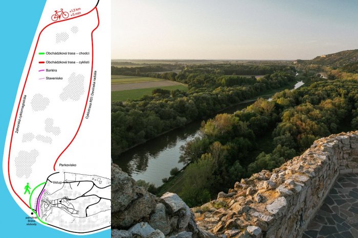 Ilustračný obrázok k článku Pod hradom Devín budujú ochrannú bariéru: Upozorňujú na OBMEDZENIA