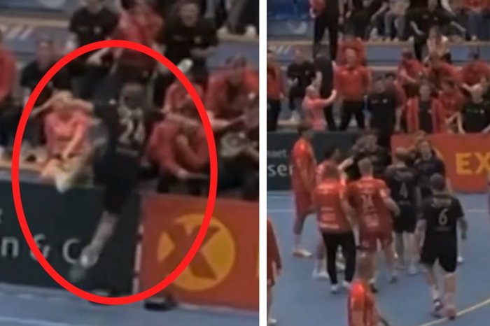 Ilustračný obrázok k článku Hádzanárovi praskli nervy: Naštvali ho fanúšikovia! Nabehol medzi nich a... VIDEO