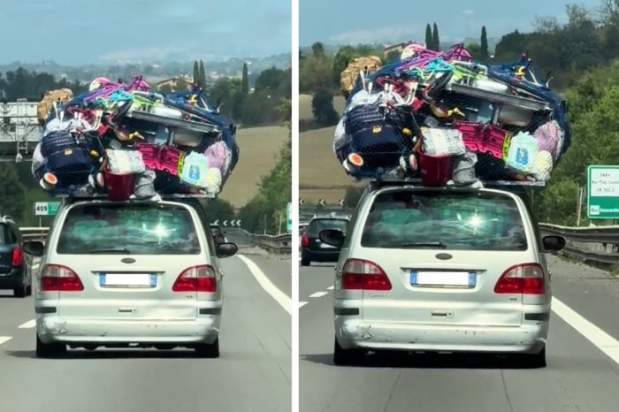 Ilustračný obrázok k článku Vodiči len prekvapene pozerali: Po diaľnici išlo neuveriteľne naložené auto! VIDEO