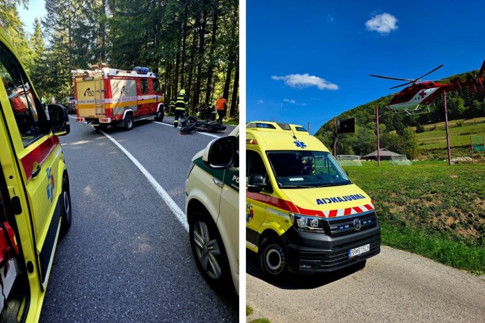 Ilustračný obrázok k článku HROZIVÉ následky nehody auta a 2 motoriek: Na mieste bolo niekoľko ZRANENÝCH, FOTO