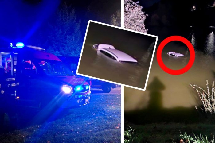 Ilustračný obrázok k článku Auto skončilo POD hladinou rybníka: Vodič môže hovoriť o ZÁZRAKU! Stihol vyplávať