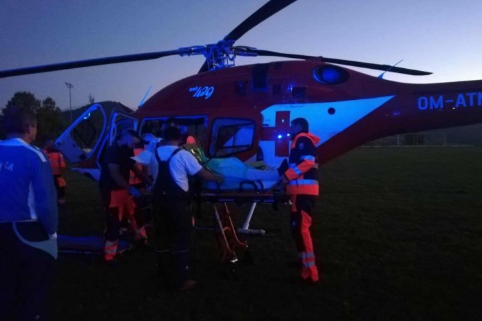 Ilustračný obrázok k článku DESIVÝ pád z bicykla: Muž utrpel mnohopočetné PORANENIA, zasahoval vrtuľník, FOTO