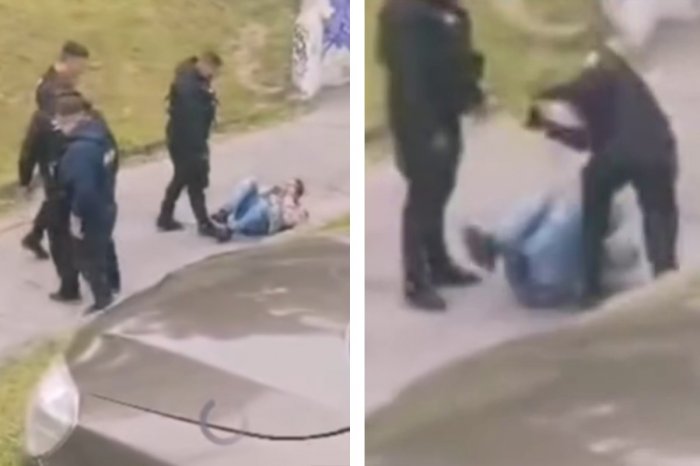 Ilustračný obrázok k článku Hrozné VIDEO zo Slovenska: Muži v uniformách kopali chlapa na zemi! Polícia REAGUJE