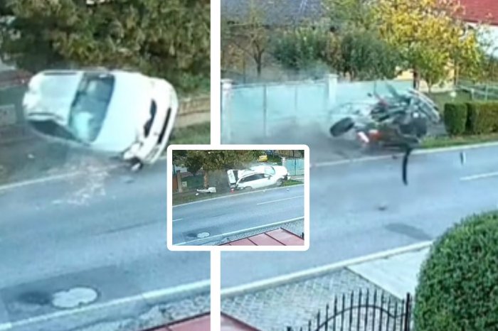 Ilustračný obrázok k článku Opitý chlap vrazil do auta s mamou a dieťaťom: Škodovka letela vzduchom! VIDEO