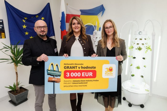 Ilustračný obrázok k článku McDonald’s podporil dva zelené projekty v Prešovskom kraji