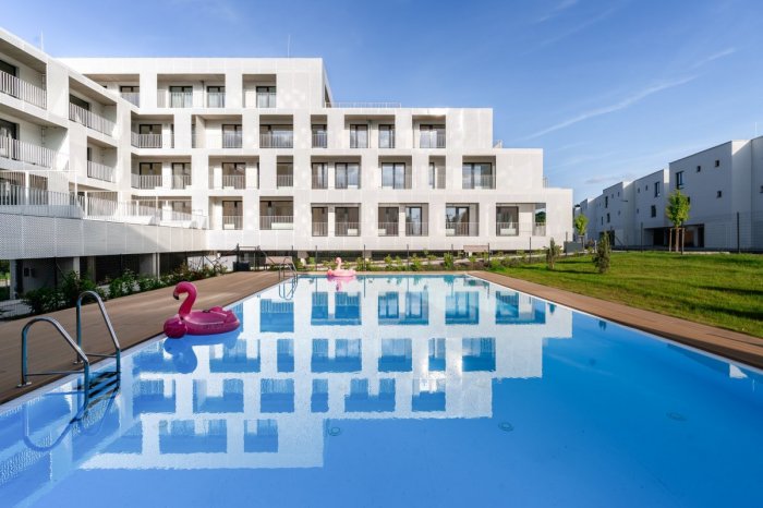 Ilustračný obrázok k článku Rezidenčný projekt Agáty je SKOLAUDOVANÝ: Majú tam BAZÉN aj fitness centrum