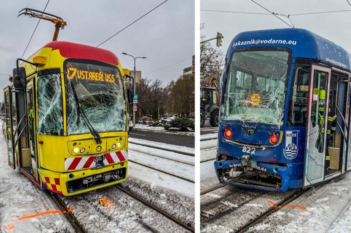 Ilustračný obrázok k článku Zásah VŠETKÝCH záchranných zložiek! V Košiciach sa ZRAZILI dve električky, FOTO
