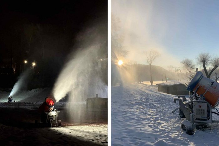 Ilustračný obrázok k článku Snežné DELÁ sa spustili! Kúpalisko v krajskom meste sa mení na BEŽKÁRSKY raj, FOTO