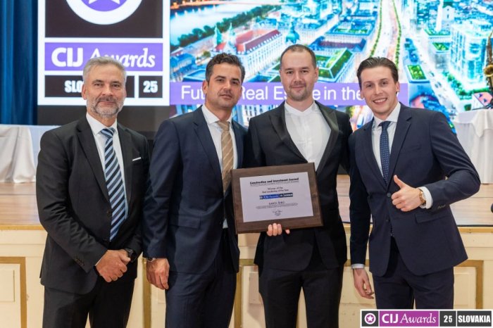 Zľava: Martin Kulina, Martin Vinarčík, Karol Šebo a Filip Šumaj