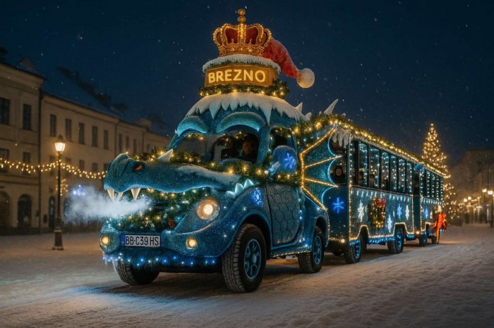 Ilustračný obrázok k článku Horehronie láka na zimné ATRAKCIE: Pozýva do ĽADOVÉHO mestečka aj na unikátny DRAKOVLÁČIK