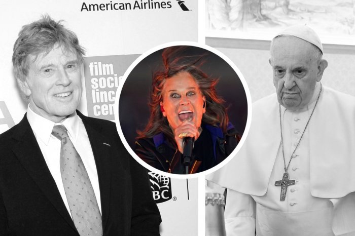 Ilustračný obrázok k článku Odchody osobností v roku 2025: Pápež František, Robert Redford aj Ozzy Osbourne
